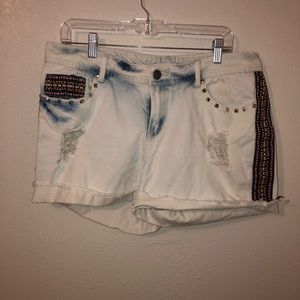 Jean shorts size 14